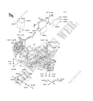 ENGINE MOUNT for Kawasaki TERYX 4 750 4X4 EPS LE 2013