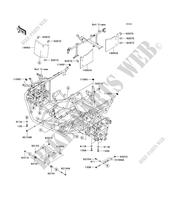 ENGINE MOUNT for Kawasaki TERYX 4 750 4X4 EPS 2012