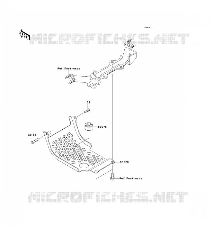 PROTECTION(S) Kawasaki TOUT-TERRAIN 110 2012 KLX110L  KLX110DCF