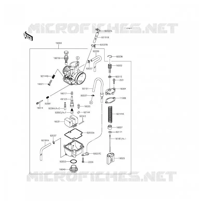CARBURETOR Kawasaki TOUT-TERRAIN 85 2014 KX85 - KX85 II  KX85DEF