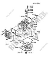 CYLINDER HEAD/CRANKCASE for Kawasaki FB MOTORS FB460V
