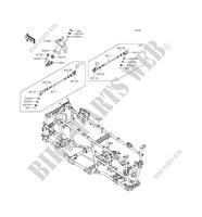 CHASSIS for Kawasaki BRUTE FORCE 750 4X4I EPS 2016