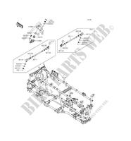 CHASSIS for Kawasaki BRUTE FORCE 750 4X4I EPS 2016