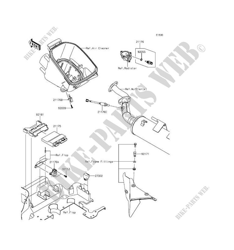 FUEL INJECTION for Kawasaki BRUTE FORCE 750 4X4I EPS 2016