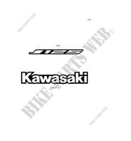 STICKER (NOIR) for Kawasaki J125 2016