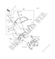 ACCESSORY(COUVRE COMPTEUR) for Kawasaki Z1000 2017