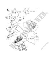 FUEL EVAPORATION SYSTEM for Kawasaki ZZR1400 ABS 2016