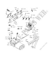 FUEL INJECTION for Kawasaki MULE PRO-FXT 2017