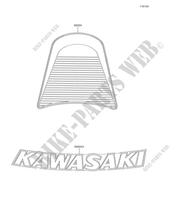 ACCESSORY(DECALS) for Kawasaki Z900RS 2018