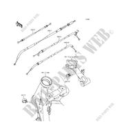 CABLES for Kawasaki Z900 ABS 2017