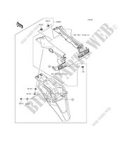 ACCESSORY(Extended Flap) for Kawasaki Z900 ABS 2017