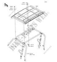 ROOF for Kawasaki MULE PRO-FX 2018