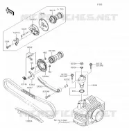 CAMSHAFT   TENSIONER for Kawasaki KLX110L 2018