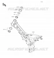 CHASSIS for Kawasaki KLX110L 2018