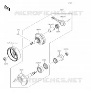 CRANKSHAFT for Kawasaki KLX110L 2018