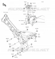 ENGINE MOUNT for Kawasaki KLX110L 2018