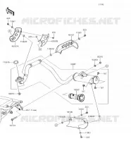 EXHAUST for Kawasaki KLX110L 2018