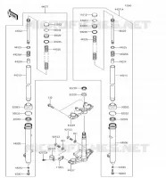 FRONT FORK for Kawasaki KLX110L 2018