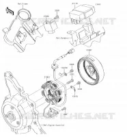 GENERATOR for Kawasaki KLX110L 2018