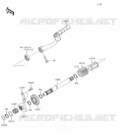 KICK STARTER for Kawasaki KLX110L 2018