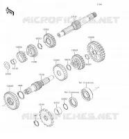 TRANSMISSION for Kawasaki KLX110L 2018