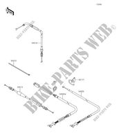 CABLES for Kawasaki BRUTE FORCE 750 4X4I EPS 2019