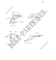 DECALS(Gray)(DKF) for Kawasaki Z900 2019