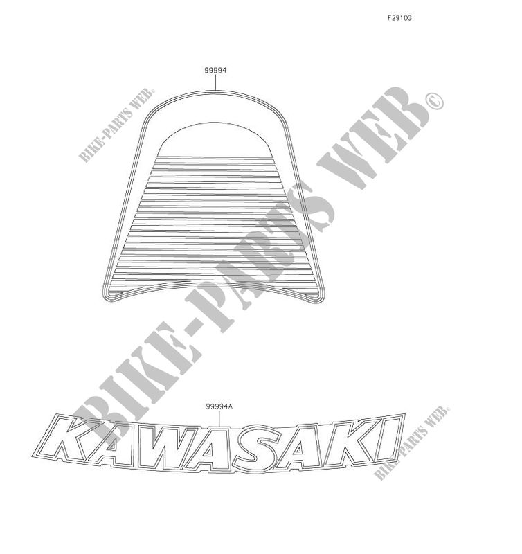 ACCESSORY(DECALS) for Kawasaki Z900RS CAFE 2019