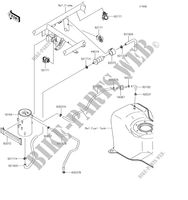 FUEL EVAPORATION SYSTEM for Kawasaki MULE SX 2019
