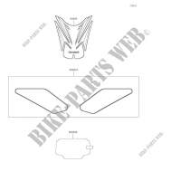 ACCESSORY(Tank Pads and Meter Film) for Kawasaki Z900 2020