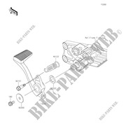 BRAKE PEDAL   TORK LINK for Kawasaki 1400GTR 2020
