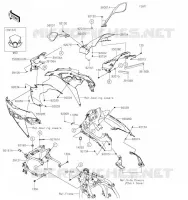 COWLING  650 kawasaki-motorcycle 2023 NINJA 650 64