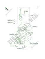 Crankshaft for Kawasaki W650 2002