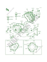 Engine Covers for Kawasaki Eliminator 250 1992