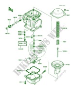 Carburetor Parts for Kawasaki 454 LTD 1986