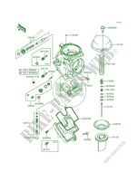 Carburetor Parts for Kawasaki Ninja ZX-6R 1999