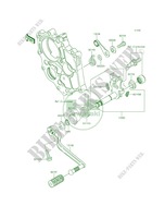 Gear Change Mechanism for Kawasaki Ninja 650 ABS 2014