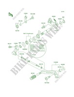 Gear Change Mechanism for Kawasaki Z1000 2011