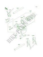 Gear Change DrumShift Forks for Kawasaki W800 2011