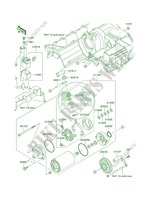Starter Motor for Kawasaki ZRX1200R 2005