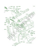 CamshaftsTensioner for Kawasaki ZRX1200R 2002