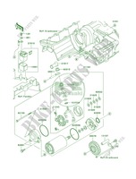 Starter Motor for Kawasaki ZRX1200R 2001