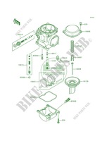 Carburetor Parts for Kawasaki ZRX1100 2000