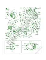 Engine Covers for Kawasaki ZRX1100 2000