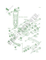 Rear Suspension for Kawasaki GPZ 1100 ABS 1996